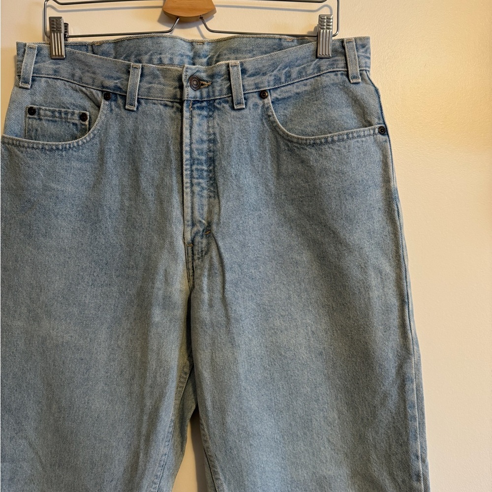 Classic Light Blue Men's Denim Jeans